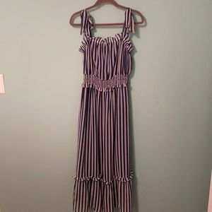Who What Wear for Target striped dress